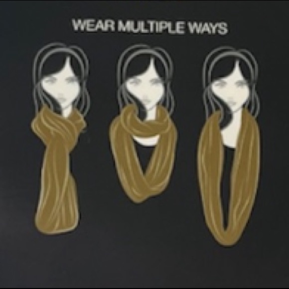 Sparkle Cream Silver Infinity Scarf Gorgeous Ivory & Silver Fashion Scarf - Picture 5 of 14